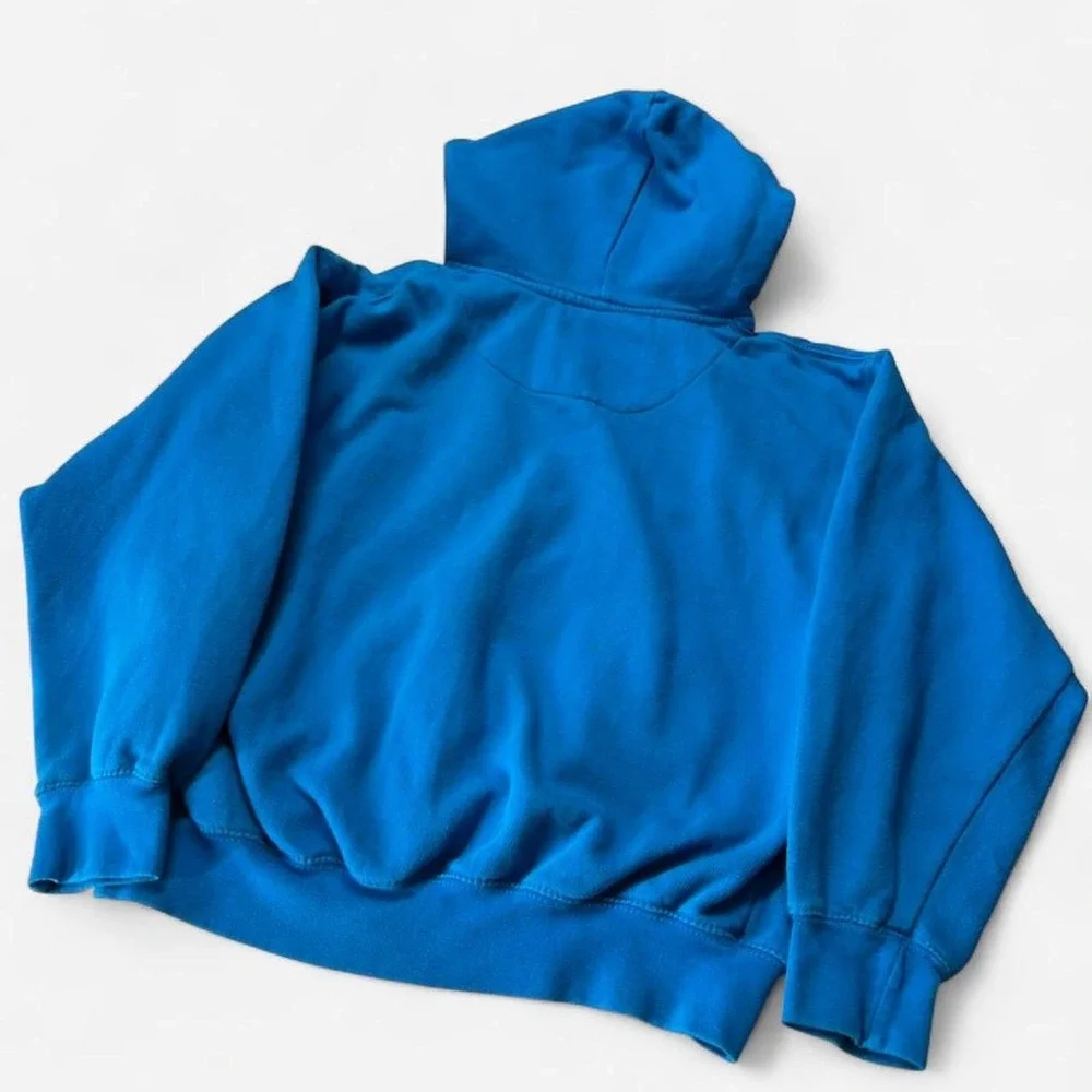 Pacific & Company Orlando Florida Hoodie Blue Embroidered Pullover Small